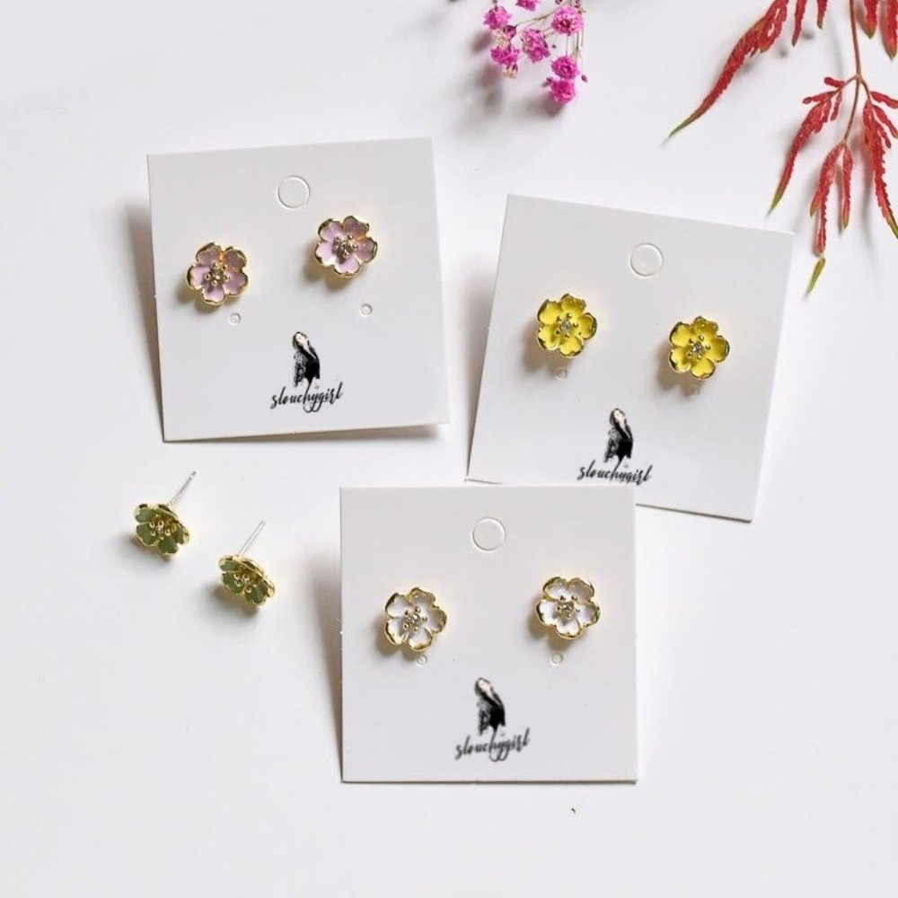 Small Flower Earrings